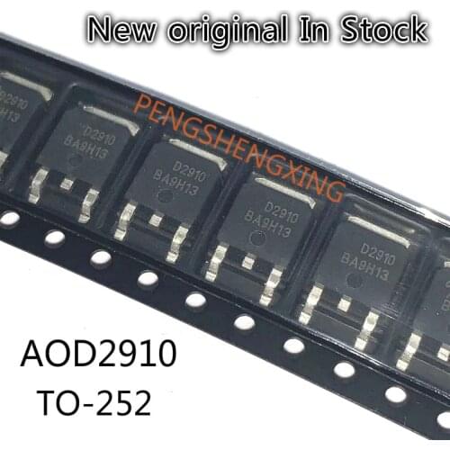 10PCS/LOT AOD2910 31A 100V TO-252 New original spot hot sale