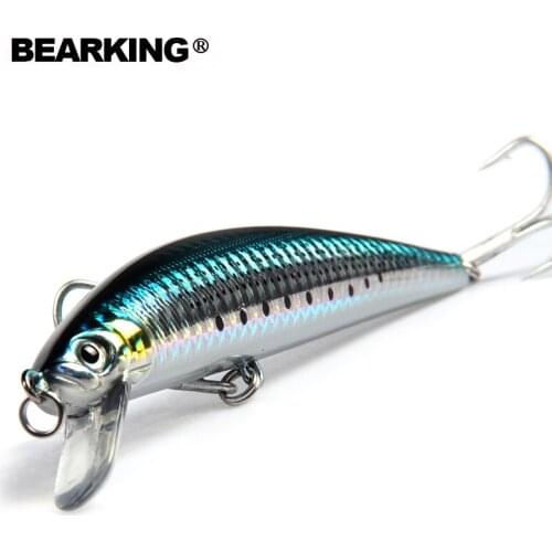 2017 good fishing lures minnow,quality professional baits 12cm/18g,bearking hot model crankbaits penceil bait popper