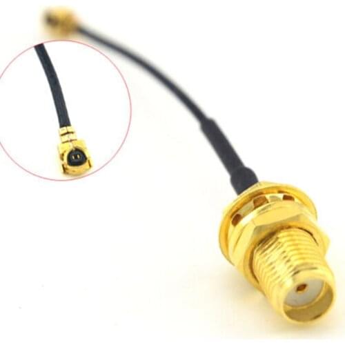 5 Pieces Extension Cord 5cm Nut Bulkhead SMA Jack to Ufl./ipx Extension Connector Pigtail 1.13 Cable