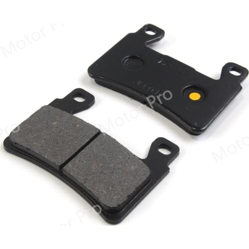 Motorcycle Accessories Organic Front Brake Pads For HONDA CB 400 SF CBR600 CB1100 CB1300 Goldwing For KAWASAKI ZX-6R ZX 6R ABS