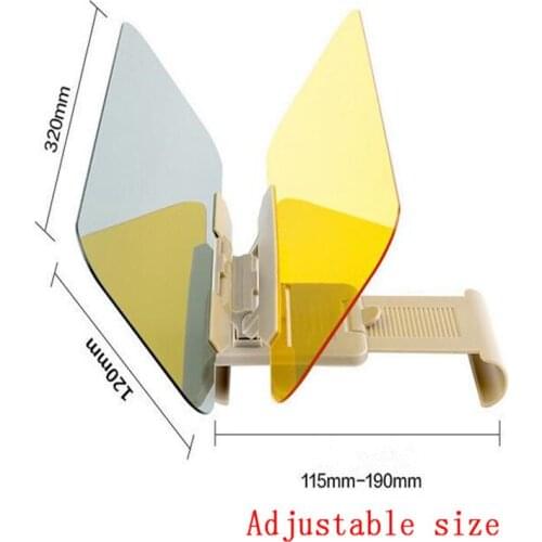 Car Sun Anti-UV Block Visor Day Night Mirror Non Glare Anti-Dazzle Sunshade Driver Goggles Shield Interior Mirrors 1pcs/lot