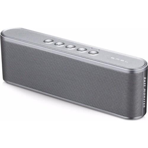 Bluetooth 4.2 TF Card & U Disk with Deep Bass Soundbar Subwoofer for Outdoors Home VMV A5 Portable Wireless Speakers