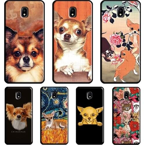 Cartoon Chihuahua Dog For Samsung Galaxy J7 2017 A3 A5 J1 J3 J5 2016 A6 A8 J6 J4 Plus A7 A9 J8 2018 Phone Case