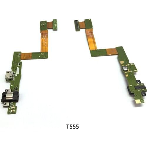 For Samsung Galaxy Tab A 9.7" T550 T555 P550 P555 USB Charging Dock Connector Charge Port Flex Cable Headphone Jack Repair Parts