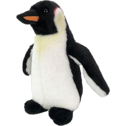 BOLAFYNIA Simulation aquarium little penguin children plush toy Simulation penguin baby kid Stuffed toy animals gift