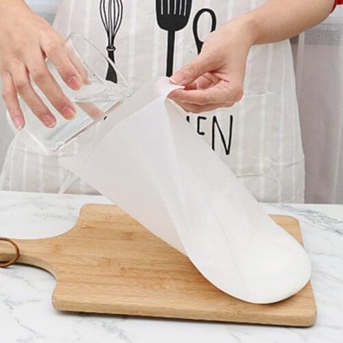 Kitchen Silicone Kneading Dough Bag Flour Mixing Silicone Dough Mixer Bag Preservation Cake Baking Tool for Bread Pastry Pizza