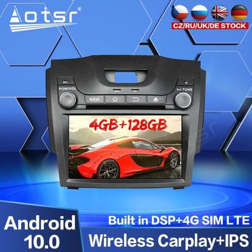 128GB Android Radio Tape Recorder For Chevrolet S10 ISUZU D-MAX Car Multimedia DVD Player GPS Navigatior Screen Video Player HD