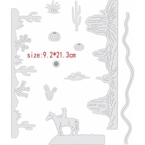 Sirius Virgin forest embossing Metal Cutting Dies Stencils Template for DIY Scrapbooking Embossing Paper Cards Album Making Die
