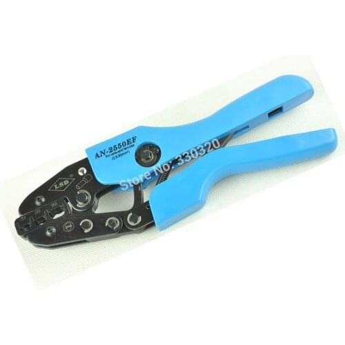 Ratchet crimping tool for cable ferrules 25-50mm2 4-1AWG AN-2550EF,bootlace ferrule crimping plier