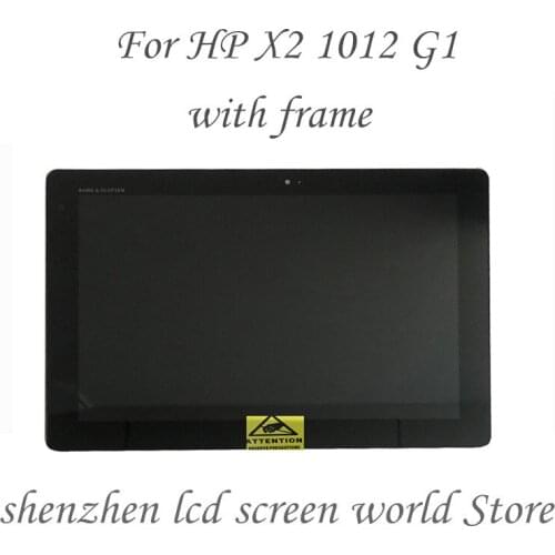 Original 12.0" laptop lcd led screen For HP x2 1012 G1 LP120UP1 SPA2 assembly Full LCD Screen Touch Digitizer Display Assembly