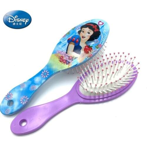 Disney Frozen Disney Princess Mickey Minnie cartoon hairdressing comb girl accessories toys cute cartoon massage comb