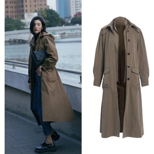 Sondr Women's Long Trench Coats