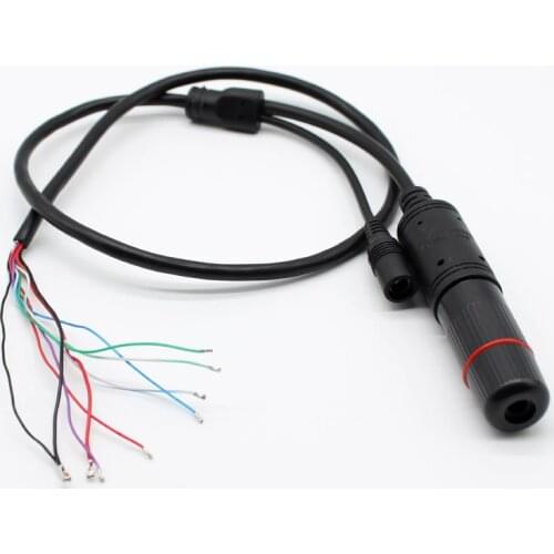 Built-in 48V POE Module CCTV end Cable LAN Power over Ethernet Lan RJ45+DC Ports Cables for IP camera board module Adapter