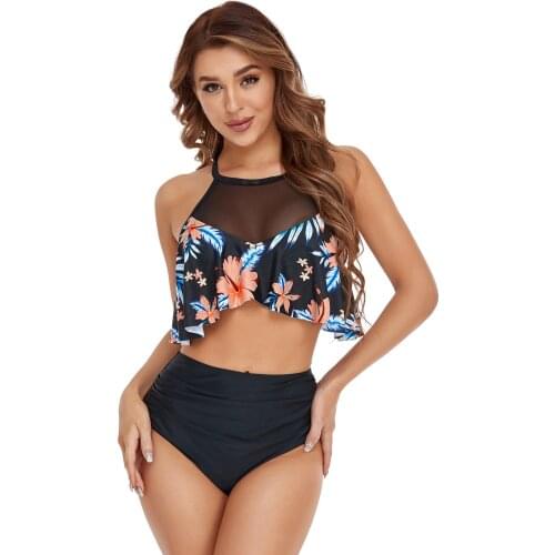 Women Padded Swimwear Scoop Neck 2 Pieces Push Up Swimsuit Revealing Thong Bikinis V Bottom Style Brazilian Bottom Bra Bikini Se