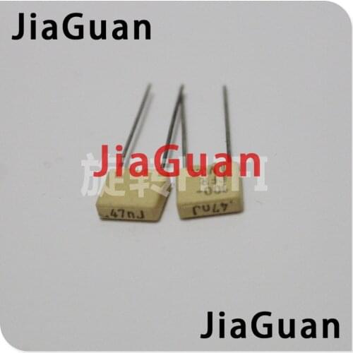 20PCS NEW EVOX CFR5 470PF 100V P5MM yellow 471/100V EVOX-RIFA CFR 471 470PF/100v 0.47NF 470P