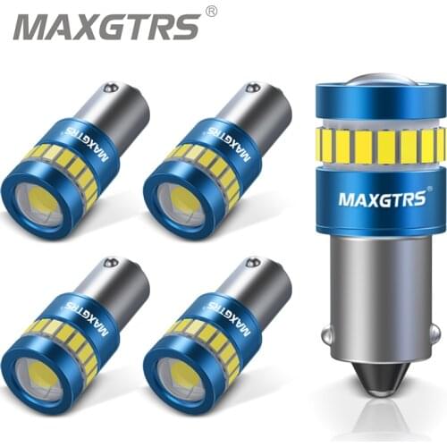 5x Car Auto BA9S Bax9s BAY9S Led T4W Wedge W5W 3030 Chip Led Interior Lamp Bulb T2W T3W H5W Parking DRL License Plate Light