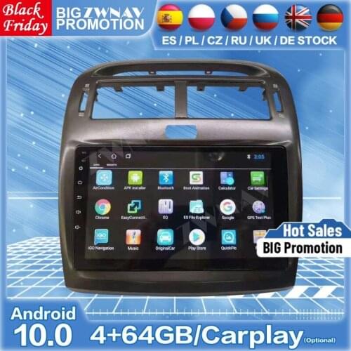 Carplay Android 10 Car Multimedia Stereo Player GPS Navigation For Lexus LS430 IPS Touch Screen Radio Video Receiver Head Unit