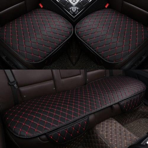 Automobiles Seat Covers Car Cushion PU Leather Universal Auto Interior Accessories Four Season Protect Set Chair Mat Car-styling
