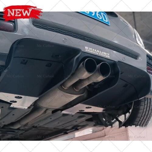 FOR R56 MINI JCW GP STYLE GLASS FIBER DIFFUSER TRIM BODY KIT TUNING PART FOR JCW R56 FRP REAR BUMPER LIP BOTTOM SPLITTER RACING