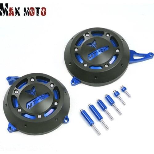 For YAMAHA MT 07 FZ MT07 2014-2020 2019 2018 2017 2016 2015 FZ07 Motorcycle Engine Crash Guard Stator Cover Slider Protector