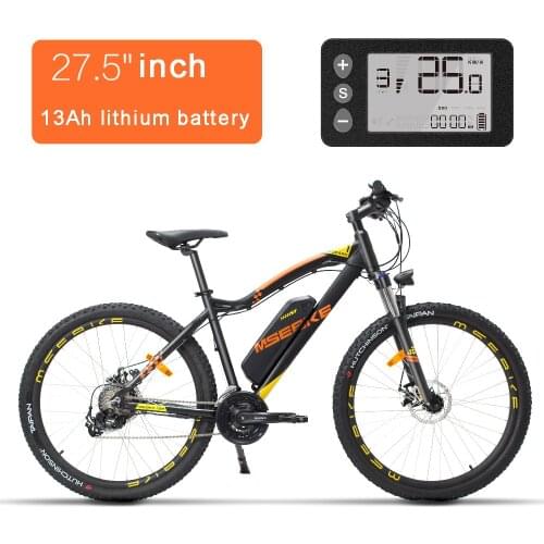 48V13A 27.5 Inch Electric Bicycle City Cross-country Lithium Battery Power Bicycle Mountain Electrical Bicycles