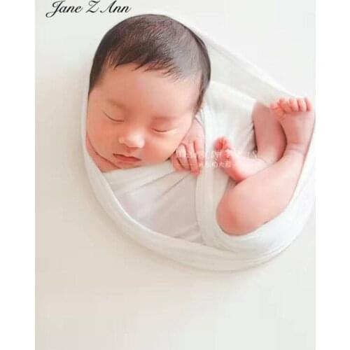 Jane Z Ann Newborn Photography Prop ChildrenBaby Milk Velvet solid color Photo Background Blanket 150x170cm