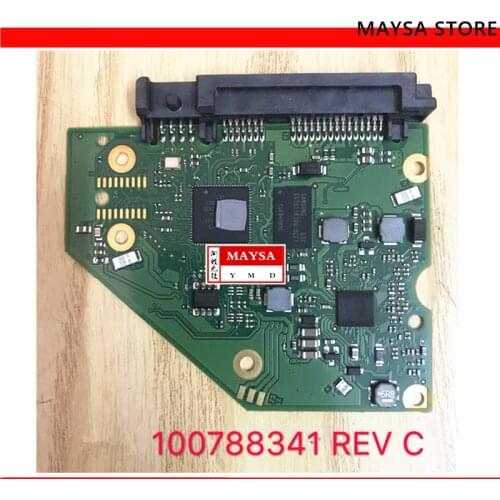 Hard drive parts PCB logic board printed circuit board 100788341 REV C for Seagate 3.5 SATA hdd 3T 4T 5T data recovery