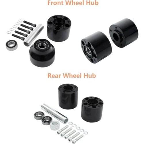 Motorcycle Front Rear Wheel Hub Single / Dual Disc For Harley Touring Models 2008-2020