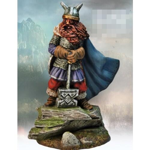 1/32 Scale Unpainted Resin Figure Bruno Warrior