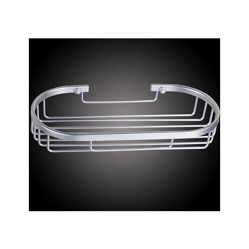 Single tier square corner shelf rack,Space Aluminum bathroom shelves wall mounted, Kitchen storage shelves baskets,Free shipping