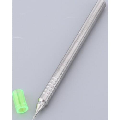 Portable Engraving Tools Engraving Pen Carving Pen DIY Cutting Kit For Hobby Model Enthusiasts Silver