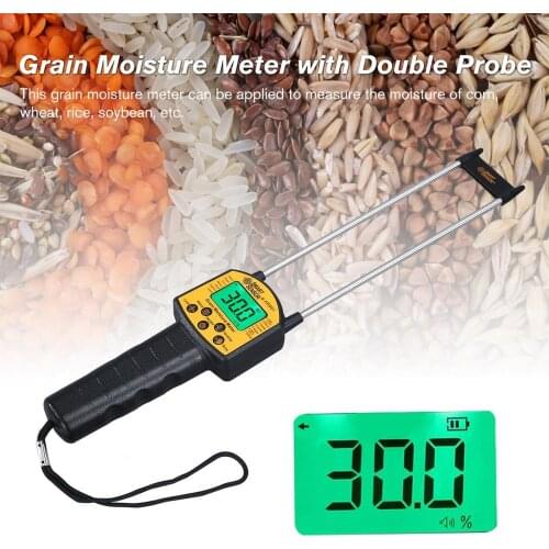 NEW AR991 Professional Digital Grain Moisture Meter for Corn Wheat Rice Bean Peanut Grain Measurement Moisture Tester