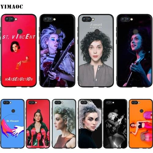 YIMAOC St Vincent Silicone Case for Huawei Honor 6a 7a 7c 7x 8 9 10 Lite Pro Y6 Prime 2018 2017