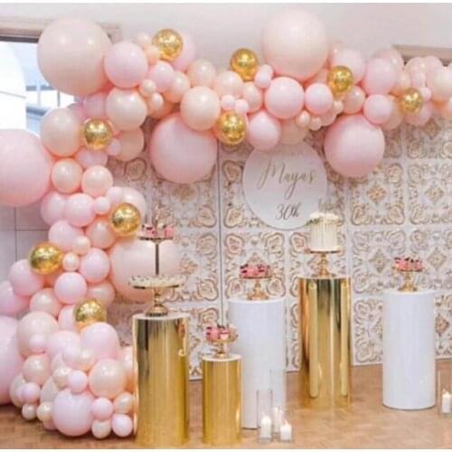 Wedding favors display table cylinder Pillar stand gold mirror cake stand silver cake tray shopping mall flower dessert crafts