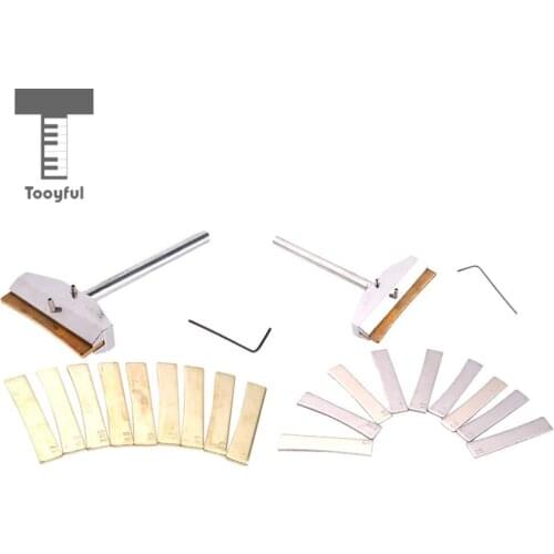 Tooyful Electric Guitar Repair Tool Alloy Fretboard Press Caul Inserts with Press Caul Musical Instrument Accessory