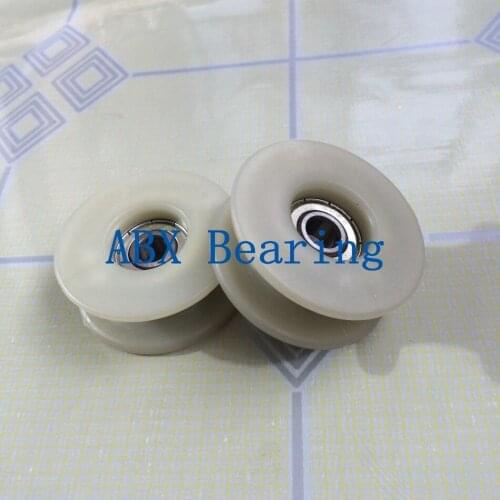 U groove ball bearing B0848U 0848UU 608ZZ 608Z 608 window and door bearing 8x48.5x19.2mm Guide Pulley Sealed Rail
