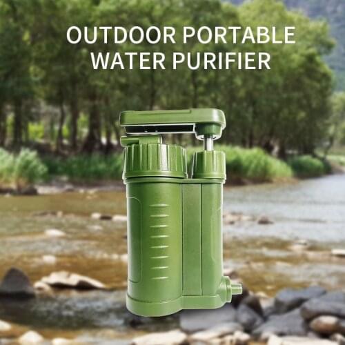≥1000L Filtration Outdoor Water Filter Drink Direct Camping Hiking Emergency Life Survival Portable Purifier Water Filter