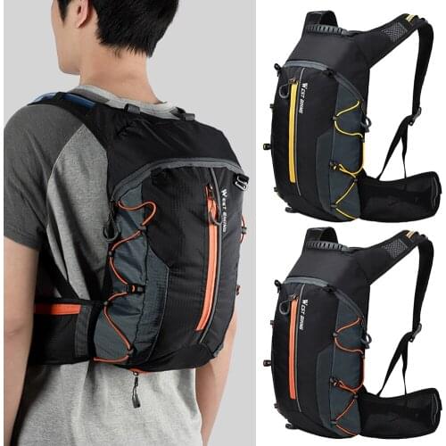 WEST BIKING Waterproof Bicycle Bag Black Outdoor Sport Climbing Camping Bike Cycling Backpack Men Women Unisex Entertainment
