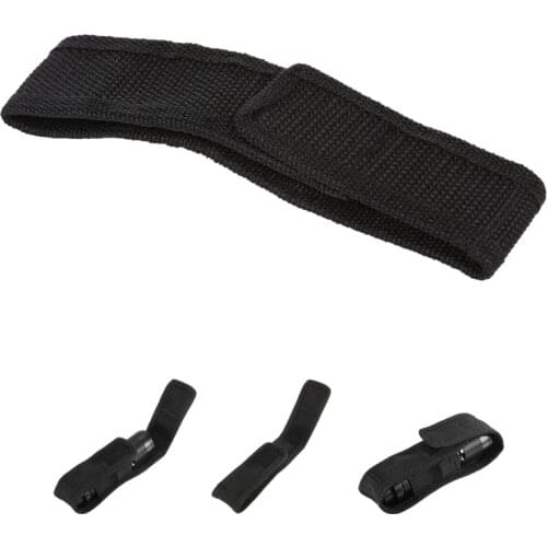 13cm Black Nylon Holster Holder Belt Pouch Case Bag for LED Flashlight Torch