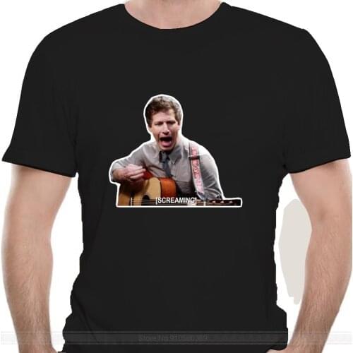Jake Peralta screaming with guitar T shirt jake peralta b99 brooklyn nine nine brooklyn
