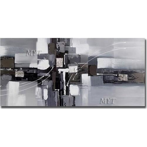 Free Shipping New 100% Handmade Oil Painting Home Decoration Abstract Paintings On Canvas Hand-painted Pictures Artwork For Room
