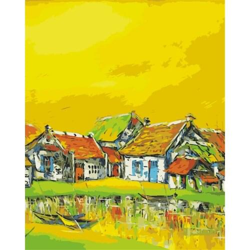 Twinkle Love Painting By Numbers For Adults Natural Scenery Acrylic Peinture Pair Number Canvas Drawing Diy Landscape Decor Home