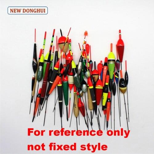 Newdonghui Clearance of Inventory Fishing Float Assembly Float 20pcS 50pcs Random Style Different SizeS Verious Style
