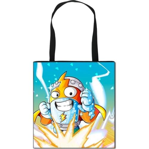 Super Zings Women Fashion Handbag Ladies Shopping Bag Teenager Girl Shoulder Bag for Travelling