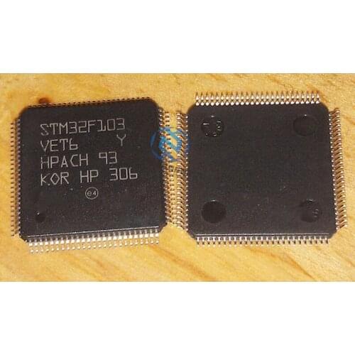 Free shipping 10PCS STM32F103 STM32F103VET6 LQFP100