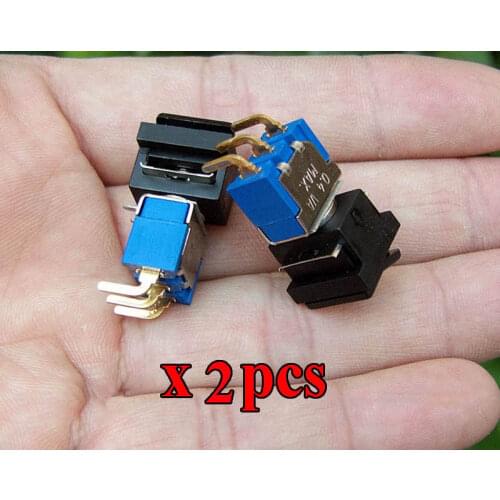 2PCS Panel Mounting Momentary Push Button Switch Toggle Switch 2 Position 3Pin 13.5mm GS361