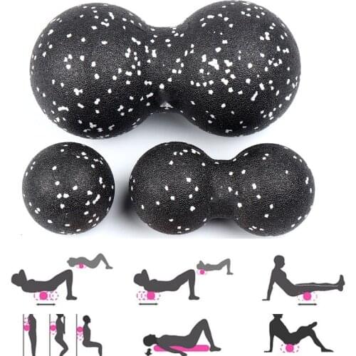 3 Pcs/Set Fitness Massage Ball Set EPP Lacrosse Myofascial Balls Lightweight Body Fascia Massage Yoga Exercise Relieve Pain