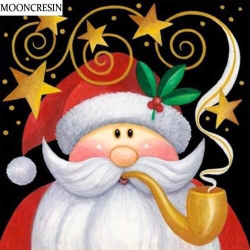 Diy 5D Diamond Embroidery Merry Christmas Diamond Painting Full Square Rhinestone Needlework Crystal Mosaic Kids Room Decoration