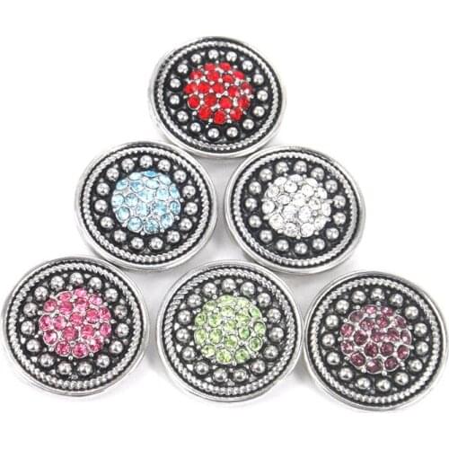 Free shipping hot selling 1.8-2cm shiny middle cz stone surrounding alloy charm DIY button metal charms