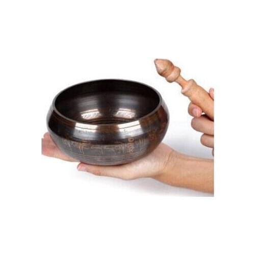 Free Shipping Superb singing bowl tibet brass buddhism